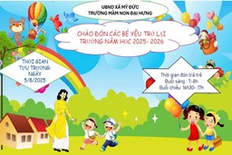Thông báo nhập học năm học 2025- 2026