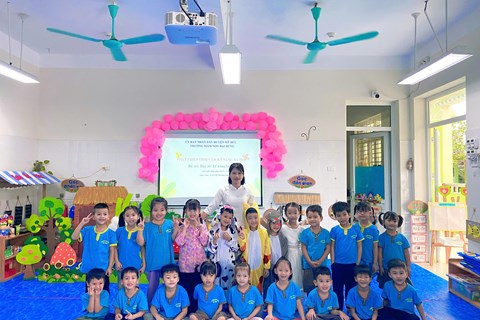 Trường mầm non Đại Hưng tổ chức Thao giảng chào mừng ngày 20-11